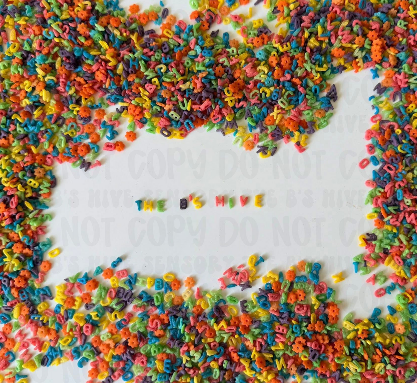 Rainbow Alphabet Filler