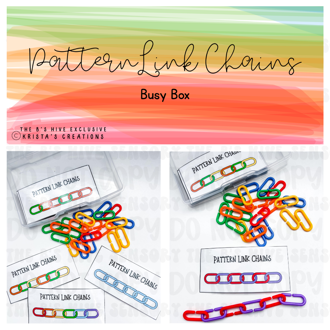 Pattern Link Chain Task/Busy Box