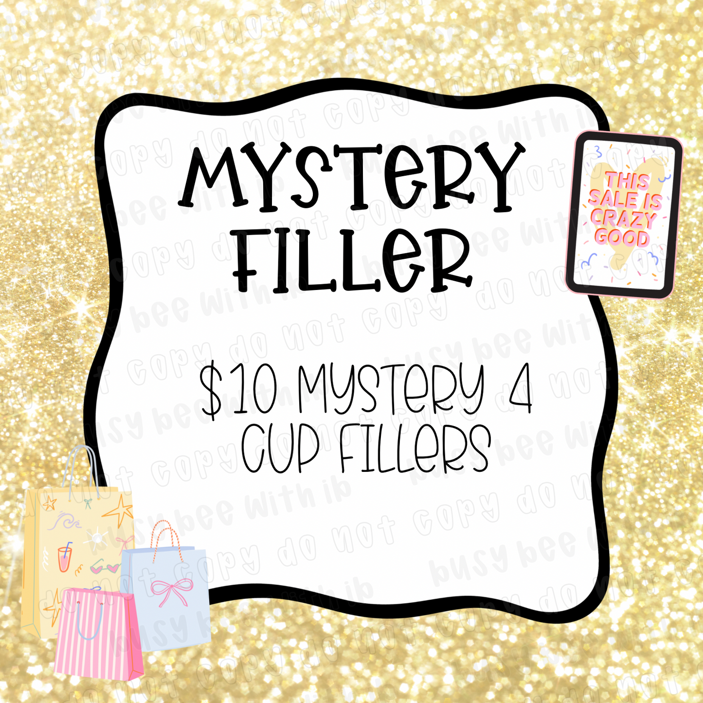 Mystery Monday Filler (4 Cups)