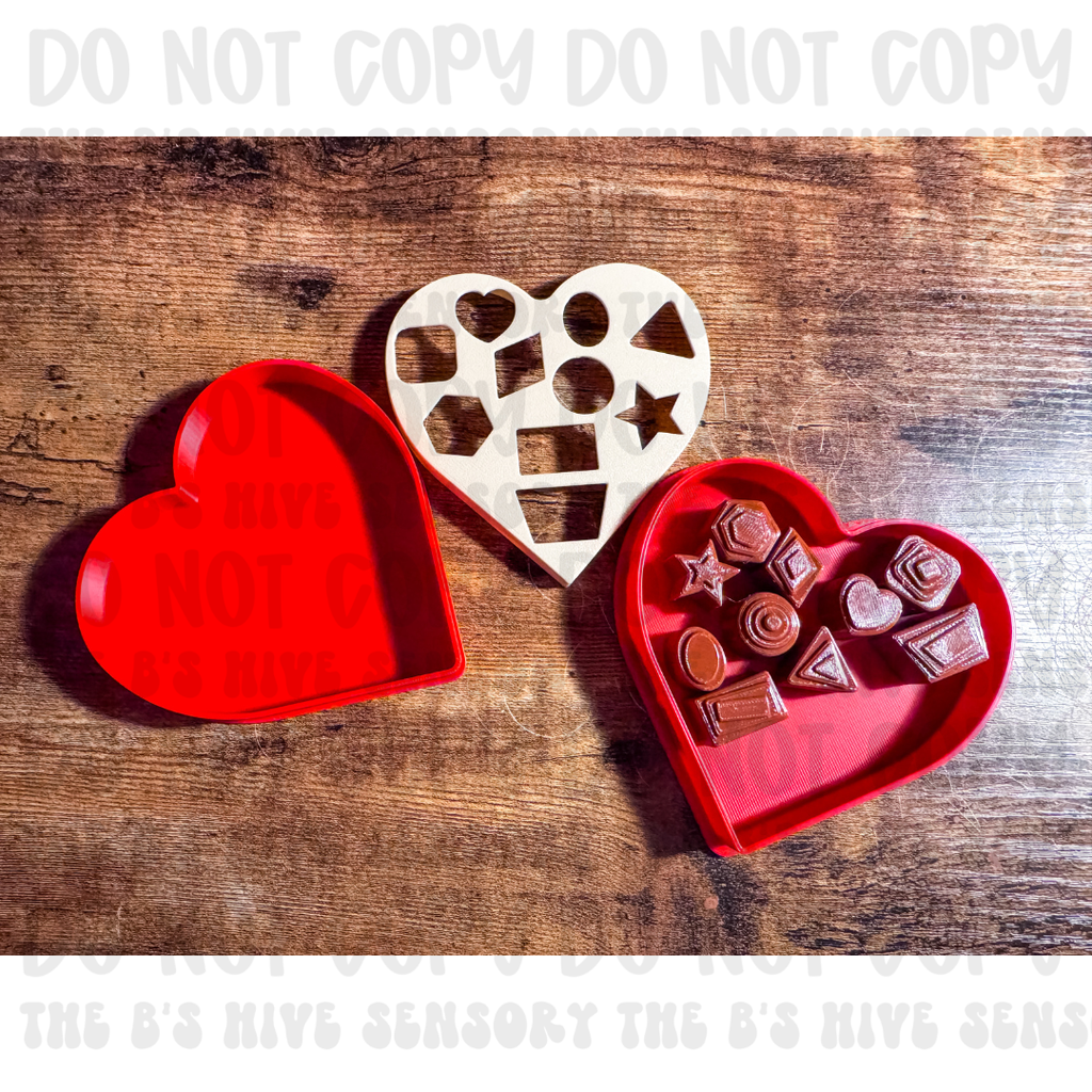 Shape Matching Chocolate Box