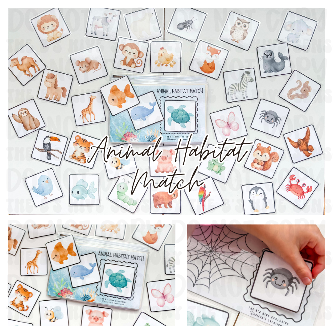 Animal Habitat Match