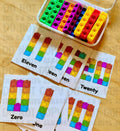 Snap Cube Number Set