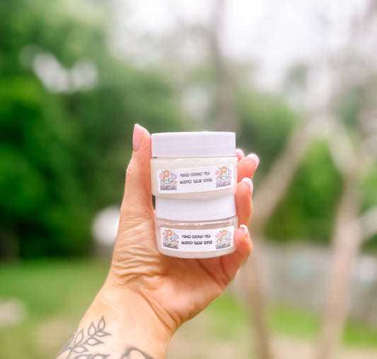 Mango Coconut Milk- Whipped Sugar Scrub (1oz)