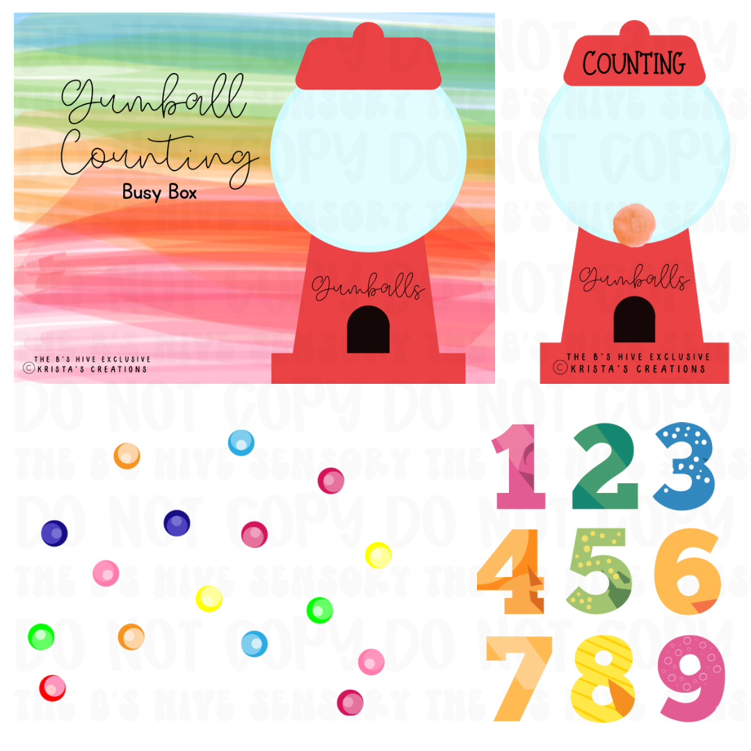 Gumball Counting Task/Busy Box