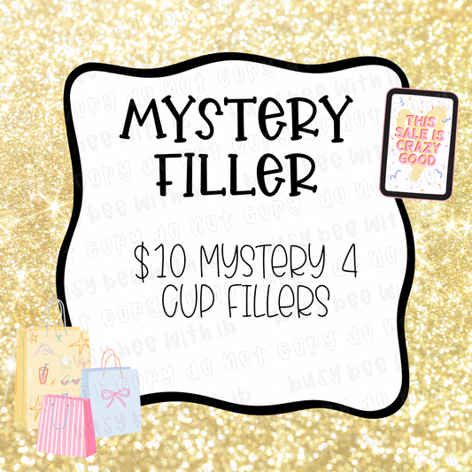 Mystery Monday Filler (4 Cups)